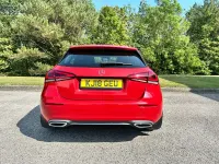 Used Mercedes A180 2018 Red Hatchback