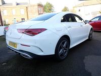 Used Mercedes CLA250e AMG line 2021 Polar white Sedan