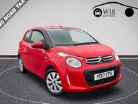 Used Citroën C1 Feel 68 HP (50 kW) 2017 Red Hatchback