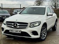 Used Mercedes GLC220 AMG line 2017 White Estate
