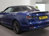 Used Audi A5 Cabriolet S-Line 2017 Blue Cabriolet