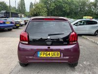 Used Peugeot 108 Allure 82 HP (60 kW) 2014 Purple Hatchback