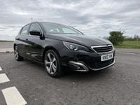 Gebraucht Peugeot 308 Allure 130 PS (95 kW) 2015 Schwarz Kleinwagen