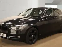 Used BMW 118 Sport Line 2011 Black Hatchback