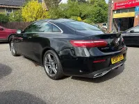 Used Mercedes E220 AMG line 194 HP (142 kW) 2017 Black Coupe
