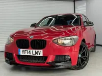 Usado BMW 118 M Sport 2014 Rojo Utilitario