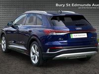 Used Audi Q4 e-tron S-Line 150 kW (204 HP) 2023 Blue SUV