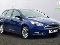 Begagnad Ford Focus Titanium X 182 HK (133 kW) 2017 Blå Kombi