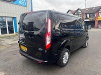 Used Ford Transit Custom Limited 130 HP (95 kW) 2023 Black Van