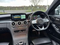 Used Mercedes C300e AMG line 2021 Silver Sedan