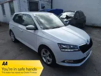 Used Skoda Fabia SE L 95 HP (69 kW) 2020 White Hatchback