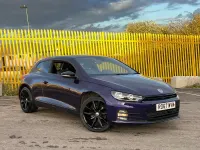 Used VW Scirocco Black Edition 147 HP (108 kW) 2017 Mauve/purple Coupe