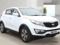 Begagnad Kia Sportage 2015 Vit SUV