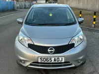 Begagnad Nissan Note Tekna 90 HK (66 kW) 2015 Silver Halvkombi