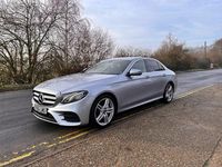 Used Mercedes E220 AMG line 194 HP (142 kW) 2016 Silver Sedan