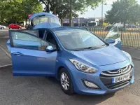 Used Hyundai i30 Active 100 HP (73 kW) 2014 Blue Hatchback