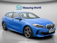 Used BMW 118 M Sport 140 HP (102 kW) 2020 Blue Hatchback