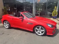 Used Mercedes SLK250 AMG 204 HP (150 kW) 2012 Red Cabriolet