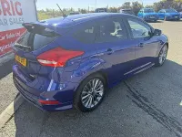 Used Ford Focus ST-Line X 140 HP (102 kW) 2018 Blue Hatchback