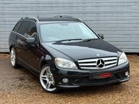 Used Mercedes C180 156 HP (114 kW) 2009 Black Estate