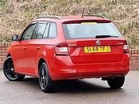 Used Skoda Fabia SE 110 HP (80 kW) 2018 Red Estate