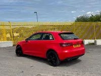 Begagnad Audi A3 Sport 125 HK (91 kW) 2016 Röd Halvkombi