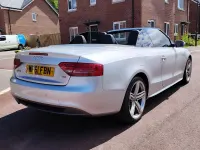 Used Audi A5 Cabriolet S-Line 2011 Silver Cabriolet