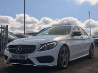 Used Mercedes C250 AMG Line Premium Plus 204 HP (150 kW) 2015 White Sedan