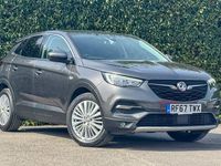 Used Vauxhall Grandland X Sport 131 HP (96 kW) 2018 Grey SUV