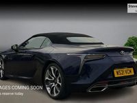 Used Lexus LC 500 Sport Line 2021 Blue Cabriolet