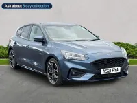 Used Ford Focus ST-Line X 155 HP (114 kW) 2021 Blue Hatchback