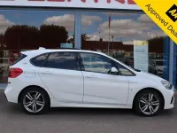 Used BMW 225 Active Tourer M Sport 224 HP (164 kW) 2018 White MPV