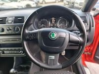 Used Skoda Fabia vRS 180 HP (132 kW) 2011 Red Hatchback