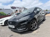 Used Ford Fiesta ST-Line 100 HP (73 kW) 2023 Black Hatchback