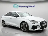 Begagnad Audi A3 S-Line 150 HK (110 kW) 2021 Vit Sedan