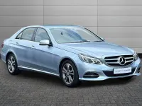 Used Mercedes E220 SE 175 HP (128 kW) 2015 Cavansite blue Sedan