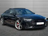 Usado Audi RS7 Comfort 600 CV (441 kW) 2021 Negro Utilitario