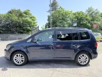 Used VW Touran SE 105 HP (77 kW) 2014 Blue MPV