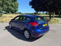Used Ford Focus Titanium 125 HP (91 kW) 2015 Blue Hatchback