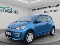 Used VW up! high up! 75 HP (55 kW) 2018 Blue Hatchback