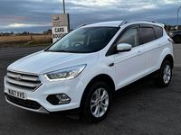 Used Ford Kuga Titanium 150 HP (110 kW) 2017 White SUV