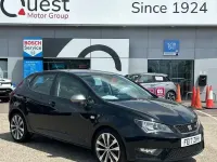 Used Seat Ibiza FR 110 HP (80 kW) 2017 Black Hatchback