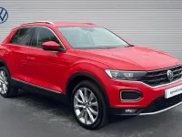 Used VW T-Roc SEL 190 HP (139 kW) 2019 Red SUV