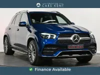 Used Mercedes GLE300 AMG line 245 HP (180 kW) 2021 Blue SUV