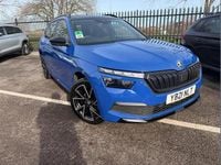 Used Skoda Kamiq Monte Carlo 147 HP (108 kW) 2021 Energy blue SUV