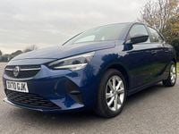 Used Vauxhall Corsa 100 HP (73 kW) 2020 Blue Hatchback