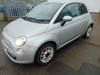 Gebraucht Fiat 500 Sport 95 PS (69 kW) 2010 Silber Kleinwagen