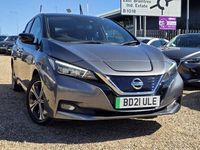 Used Nissan Leaf N-Connecta 110 kW (150 HP) 2021 Grey Hatchback