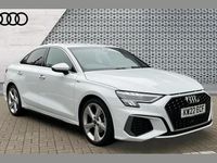 Used Audi A3 S-Line 147 HP (108 kW) 2022 White Sedan