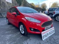 Used Ford Fiesta Zetec 2014 Red Hatchback